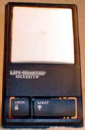 Security + wall console for a Liftmaster garage door opener