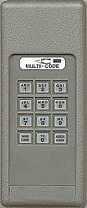 Wireless keyless entry for a Multi-Code remote contol system
