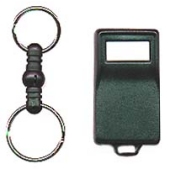 Keychain for a Mega-Code remote control system